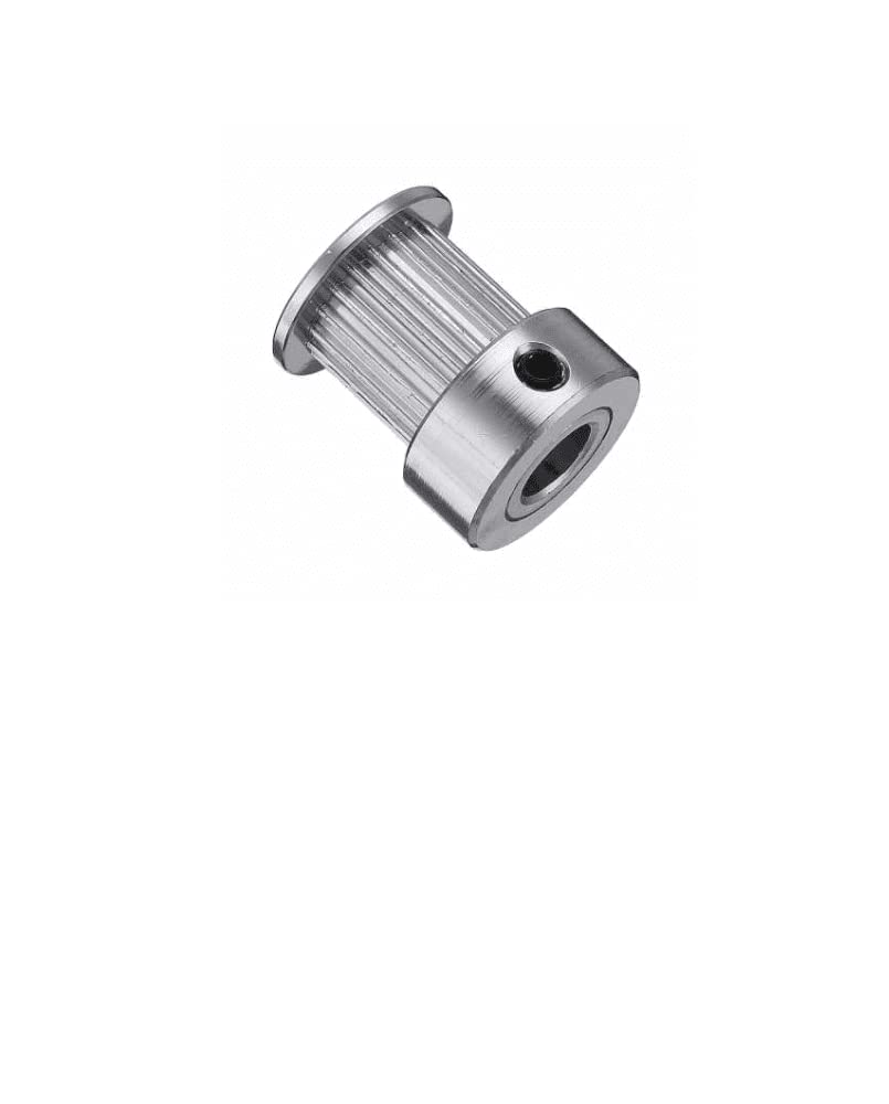xcluma 2GT 20 teeth Aluminum Synchronous Belt Wheel Pully Bore 6.35mm Bore Width 10mm-image-6