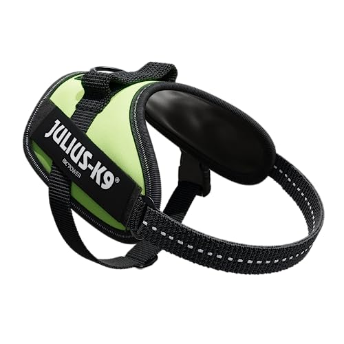 JULIUS K-9 IDC Powergeschirr, Größe: XS / Mini-Mini, Neon Grün, 16IDC-NE-MM