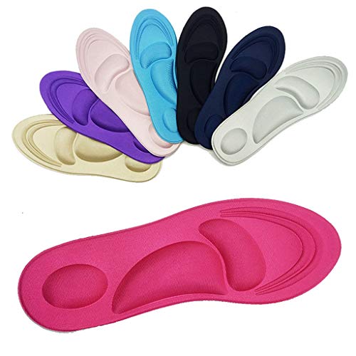 Semelles orthopédiques de sport pour homme et femme, pointure 40-45 en éponge