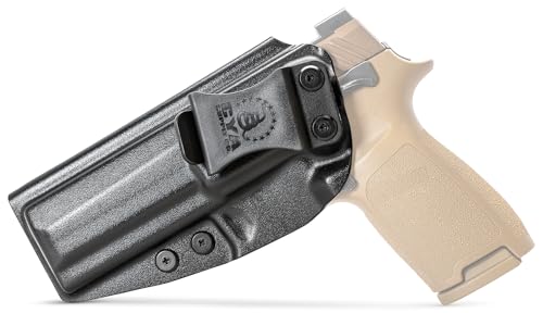 CYA Supply Co Base IWB Holster, Black, Veteran Owned, Made in USA, No Optic