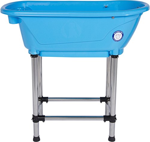 Flying Pig™ Pet Dog Cat Portable Bath Tub (Blue, 37.5"x19.5"x35.5") - Thumbnail 2