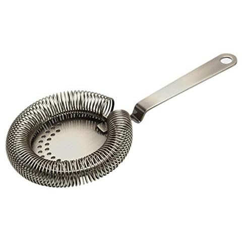 Professional Antique Brass Cocktail Strainer Cover