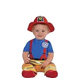 Amscan 846819 Baby First Fireman Costume, 6-12 Months Old