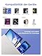 20W USB C Ladegerät, 2Ports USBC Stecker mit USB-C und USB-A, USB C Schnellladen Charger Schnellladegerät Ladegerät für iPhone 16 15 14 Pro XR SE iPad, Samsung S24 A15 A55, USB Netzteil Adapter