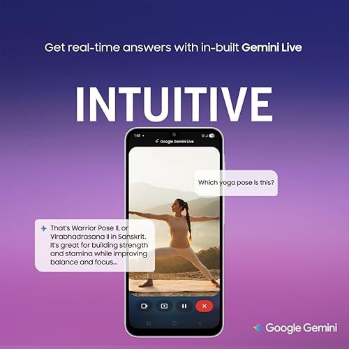 Image of Samsung Galaxy F17 (Violet Pop, 6GB RAM, 128GB Storage)| 6.7 inch FHD+ Super AMOLED Display | Exynos 1330 Processor | 50MP OIS Triple | 13MP Front Camera | 5000mAh | 25W Fast Charging | IP54 Rating
