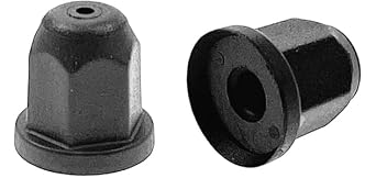Swordfish 67776 Plastic Self-Threading Cap Nut for BMW 41335480120, 25pcs | Hex