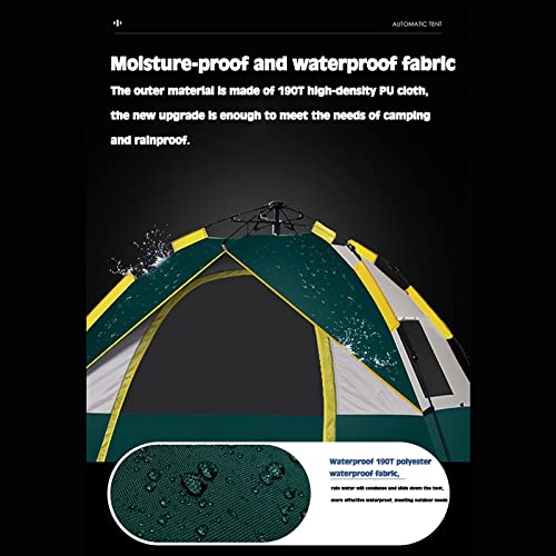 Carpa de camping pop up para 2-3 personas portátil impermeable miniatura 5
