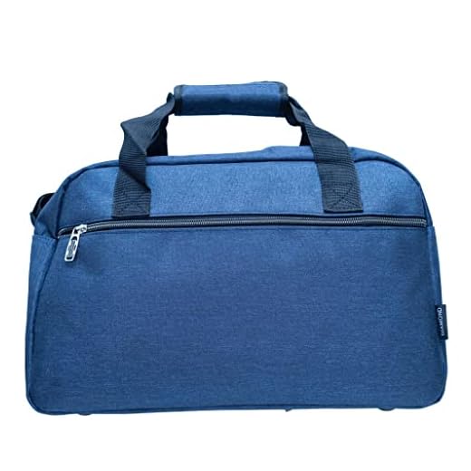 Benzi Bolsa de Viaje 40 x 25 x 20 cm Tamaño Equipaje de Mano Ryanair y Vueling (DM009 Azul)