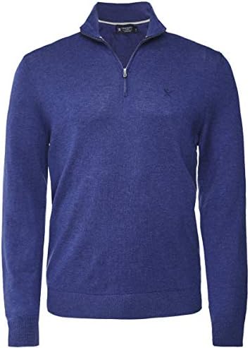 Merino Half-Zip Jumper Navy 