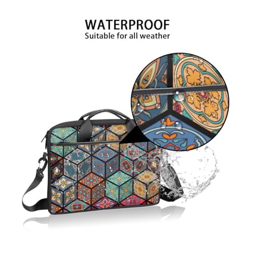 Bolso para portátil diseño mexicano vintage 14-15 pulgadas miniatura 3