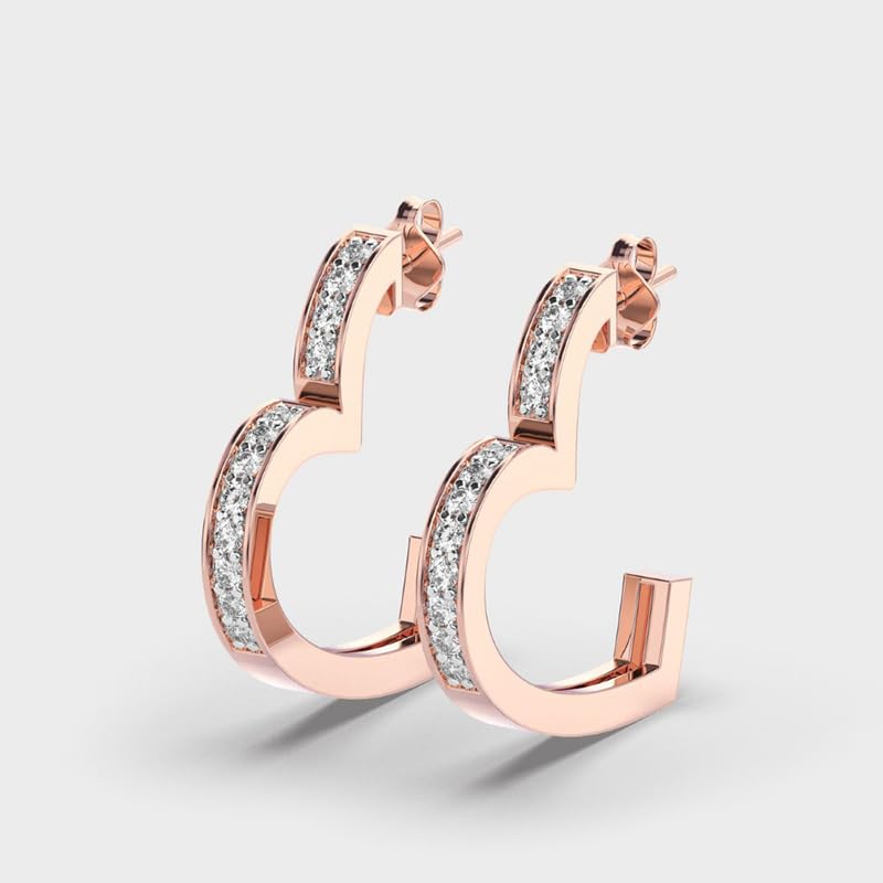 Boucles d'oreilles argent 925 fleur plaqué or, le cadeau idéal - 3