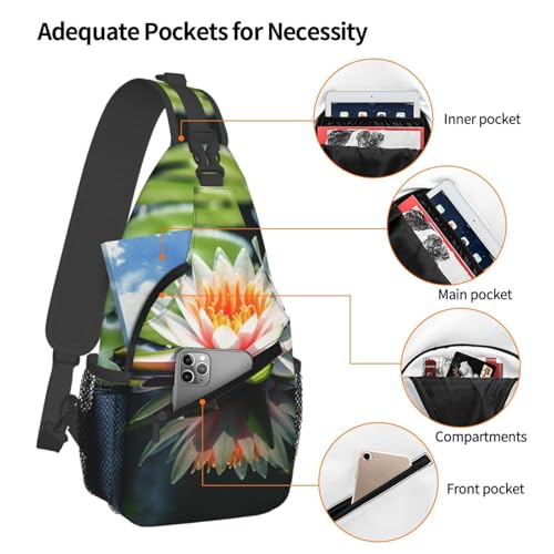 Bolso cruzado tipo bandolera para trekking y viaje miniatura 4