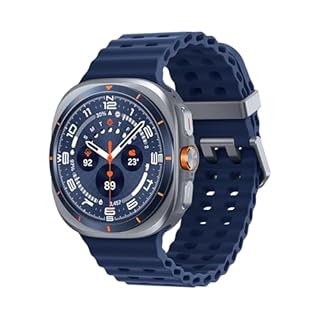Samsung Galaxy Watch Ultra 2025 (Titanium Blue, LTE, 47mm) Smartwatch Galaxy AI, Design Resistente agli Urti, Batteria a Lunga Durata, Cassa in Titanio di Grado Aerospaziale [Versione Italiana]