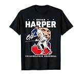 Number Portrait Bryce Harper Philadelphia MLBPA T-Shirt