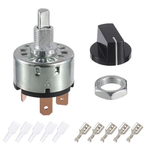 Eplzon EP-4P3S-FAN 12A 250V/16A 125V Rotary Switch 4Position 3Speed Fan Heater Speed Selector Switch cover