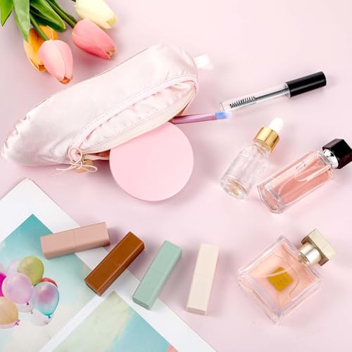 Ballet Shoe Makeup Bag,Ballerina Slipper Make up Pouch Bag,pink Portable Bow Make up Bags Small Cosmetic Bag Mini Makeup Bag Dance Bag for Girls4