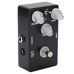 [ and Portable] Conveniently carry this pedal with a sturdy metal shell that ensures long-term durability. [Premium Gear Options] Offers high-quality gear options like capacitor and ic to control gain, volume, and tone. [Easy Adjustment] Can be used ...