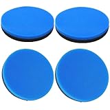 ZXBTidyh 4 Pack Foam Filter Replacement for Bissell Cleanview & PowerGlide Pet Upright 9182,2043,2252,2253,2256,2258,2259,2260,2281,2488,2763,2790,1305 Vacuums.Compare to # 12141 & 1601972