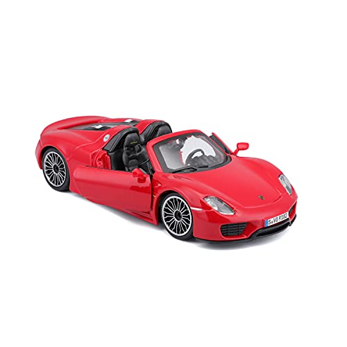 Vehículo a escala Porsche 918 Spyder 1:24 Bburago miniatura 3