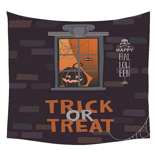 Tapisserie Halloween grand format pour habiller un mur vide de chambre facilement