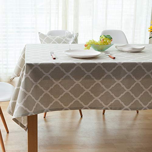 Nappe picnic et décoration de table moderne en lin vert clair - 2