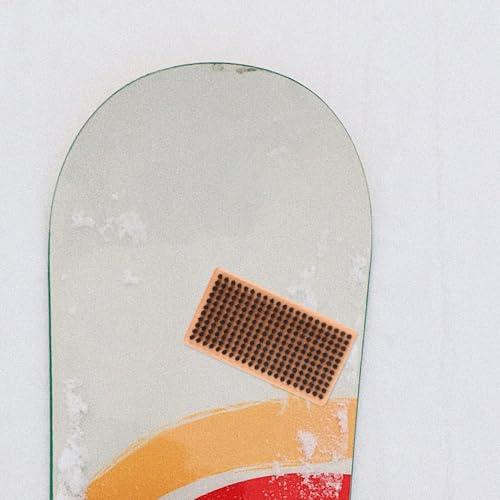 Alipis Cepillo para Estructura de Snowboard Mango de Madera, Cepillo de Limpieza para Patinetas, Depurador Compacto y Ligero para Mantenimiento y Limpieza de Cera en Tablas de Snowboard, - imagen 5