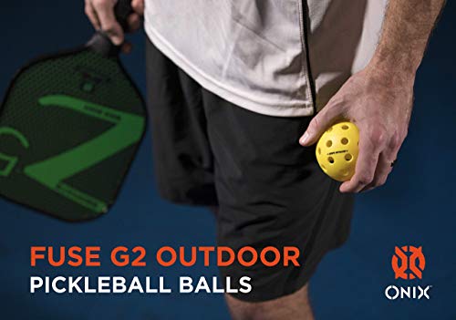 Onix Bolas de pickleball Fuse G2 para ambientes externos