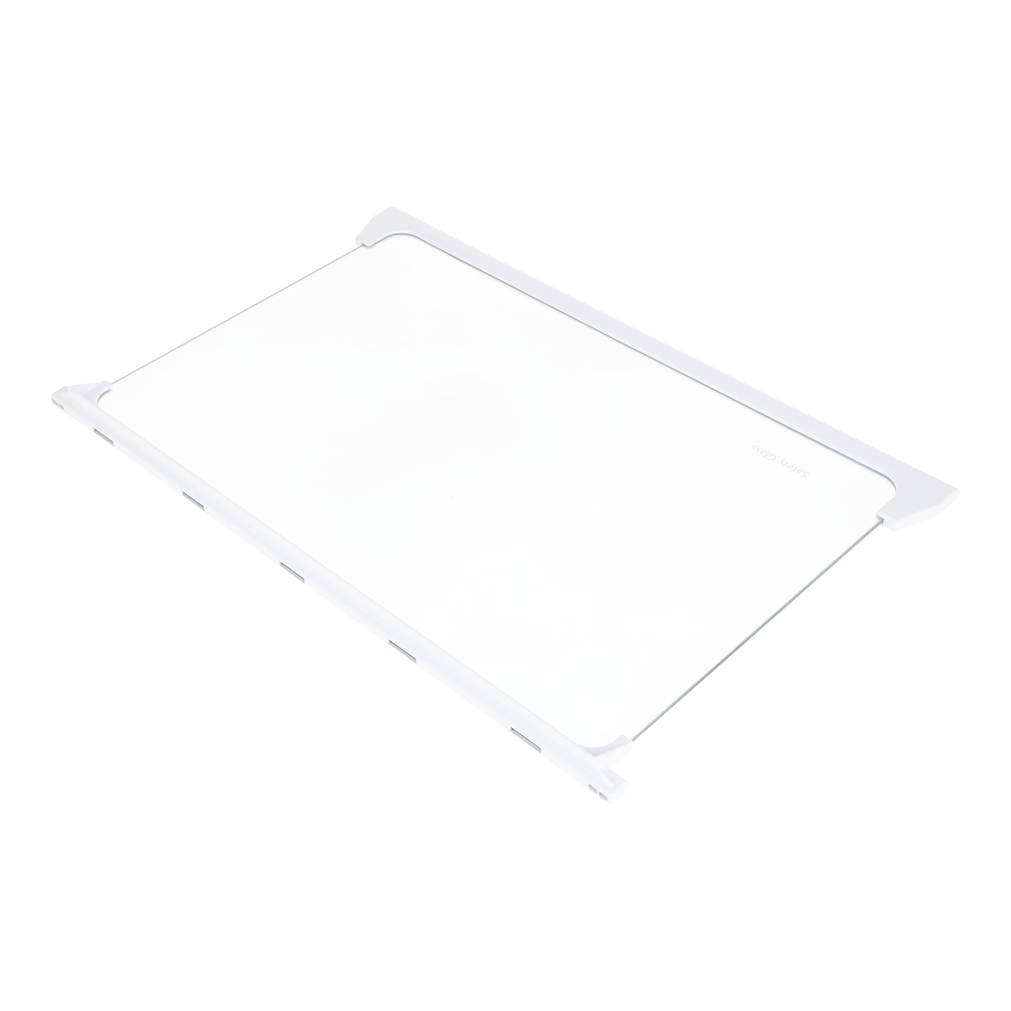sparefixd Ripiano in vetro e bordi bianchi 451 x 302 mm per adattarsi a frigoriferi e freez Beko