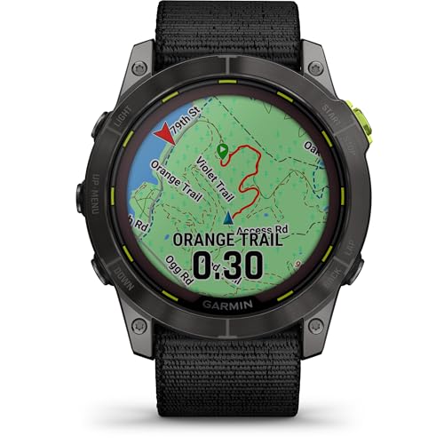 Garmin GPS-Uhr Enduro 2 Titane gris