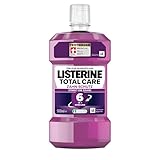 LISTERINE Total Care Zahn-Schutz 500 ml - Testsieger Stiftung Warentest, 6 in 1 Wirkung, 24h frischer Atem, schützt gegen Karies und Zahnfleischprobleme, antibakterielles Mundwasser