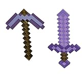 Disguise Minecraft Enchanted Sword and Minecraft Enchanted Pickaxe Costume Accessory Bundle