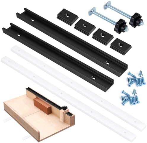 Kit de trenó de serra de mesa com 26 peças, conjunto de trenó de ...