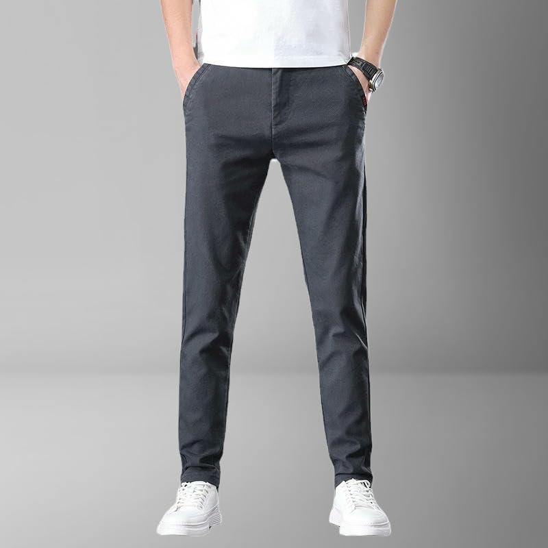 Pantalon décontracté homme automne ample uni et confortable - 5