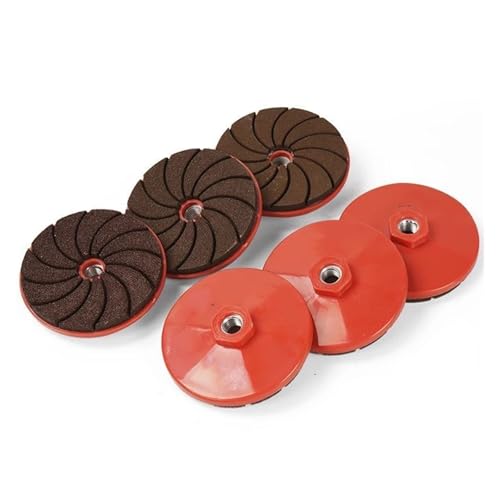 3インチ 80mm 一体型研磨パッド セラミックタイルエッジトリミング研削ホイール 大理石 石材 セメント 金属 アングルグラインダー 研削ディスク wanglan(100)