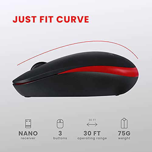 Mini teclado y ratón inalámbricos Perixx PERIDUO-712 negros con seguridad AES de 128 bits 3