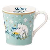 山加商店 MOOMIN (ムーミン) 雪の積もる町 SNOWY WAY HOME マグカップ 300ml 径約9×9cm ムーミン 女性 ギフト 誕生日 食器 グッズ 雑貨 青 MM12001-11