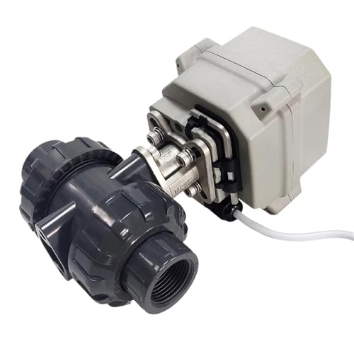 Vanne de régulation DN20 U-PVC NPT 3/4 avec commande analogique 0-5V