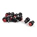 Uxcell a14101000ux0766 DS228 SPST Latching Pushbutton Switch, 10 Piece, AC 125V, 3 Amp, AC 250V, 1.5 Amp, 12 mm