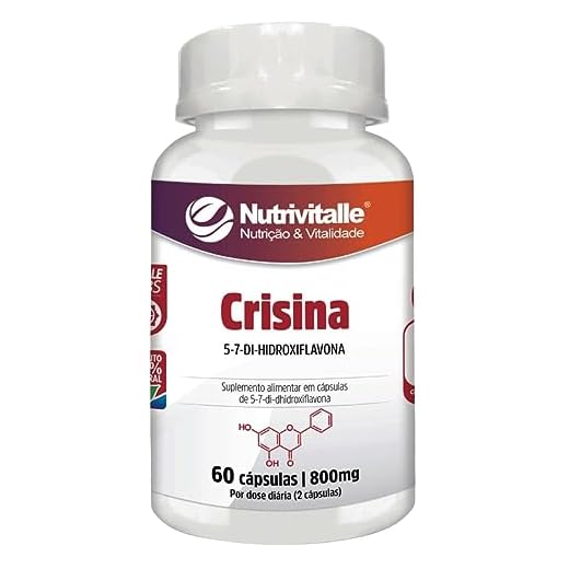 Crisina 800mg 60 Cápsulas Nutrivitalle