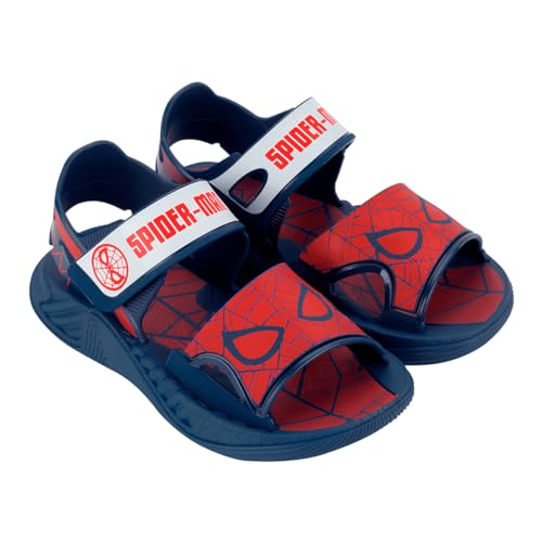 Sandália Infantil Grendene Kids Homem Aranha Revolution Azul 25