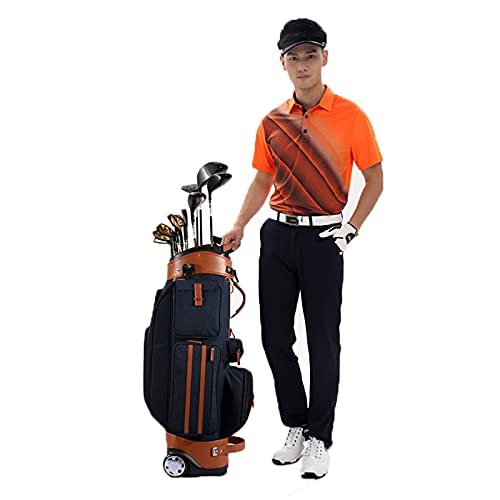 Bolsas De Conductor De Clubes De Golf Para Trolleys Travelbag Bolsa De Aire Con Tirar Y Equipado Con Bloqueo De Código, Tapa De Bola De Cáscara Dura Del Remolque, Adecuado Para Campos De Golf Y Viajes