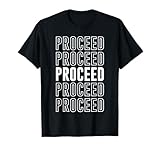 proceed traduzione inglese italiano Questo design dice la parola 