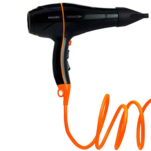 Secador de Cabelo Profissional Mallory Tornado 127v Preto