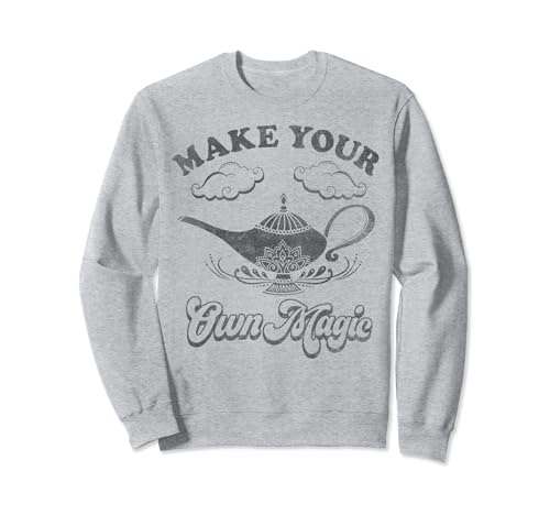 Sweat Aladdin Disney Make Your Own Magic pour adulte en coton