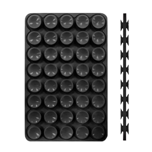 80 Cereales - Soporte Adhesivo para teléfono Inteligente, 80 Unidades, con, para teléfono móvil, Agarre para Fotos, vídeos, transmisión en, Selfies, Llamadas, Uso en Escritorio, Viajes