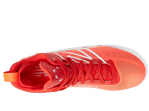 image for New Balance Men's FreezeLX V4 Lacrosse Shoe, Energy Red/Electric Red/P