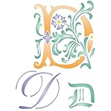 Buchstabenschablone geeignet für den Einsatz auf glatten Oberflächen mit jeder Art von Farbe oder Schablonenmethode – verwenden Sie 1 Farbe oder eine Kombination von Farben und reinigen Sie sie mit Seifenwasser. Hergestellt aus weißem, durchscheinendem 190 oder 250 Mikron-Mylar. Die ORIGINAL Schablonenfolie ist nicht transparenter Kunststoff, den Sie nur sehen, wenn Sie mit dem Malerarbeiten beginnen.