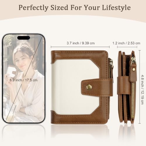 Image of Small Womens Wallet Billfold RFID Credit Card Holder Ladies Purse