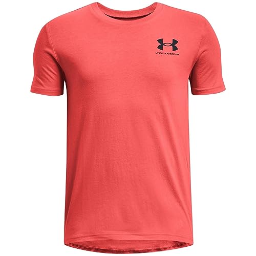 Image of Under Armour Boys Sportstyle Left Chest Short-Sleeve T-Shirt