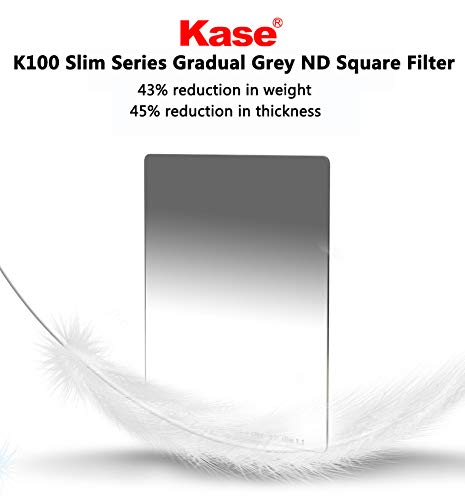 Filtro ND de 3 pasos Kase Wolverine de 100x150mm cristal óptico rectangular densidad neutra 5